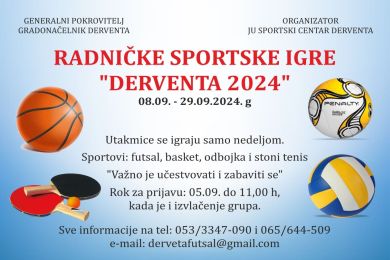 17. Radničke sportske igre grada Derventa